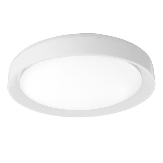 Plafón Lucy LED 60W Blanco de Fabrilamp/Abrila, diseño moderno y elegante para interiores.