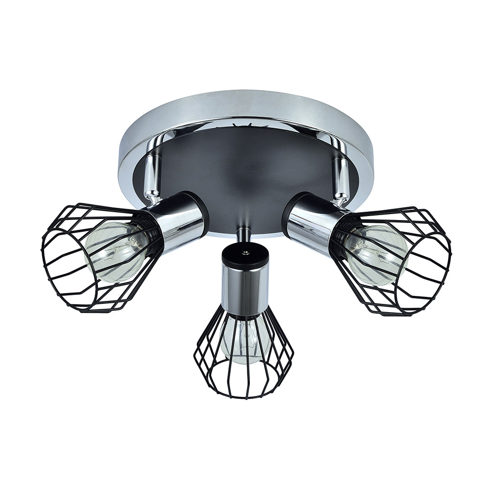 Plafón Mateo Focos Orientables Fabrilamp / Abrila 142283009