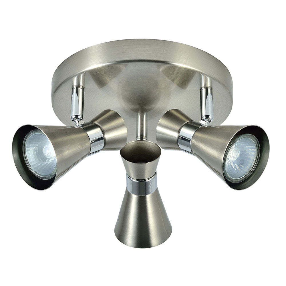 Máximo Foco Moderno Níquel Cromo Fabrilamp / Abrila 142353003