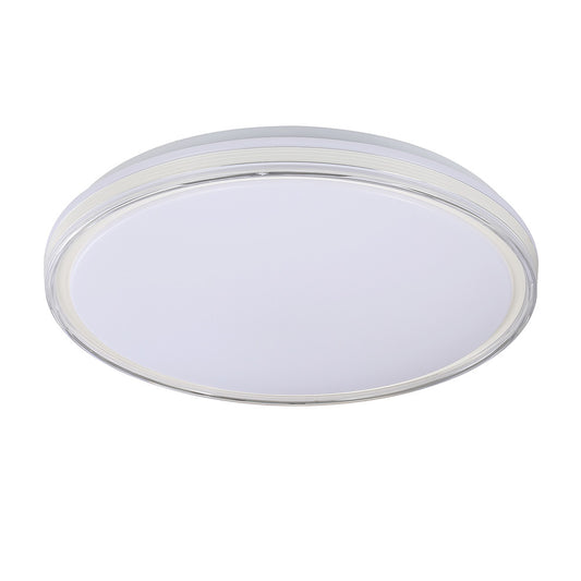 Plafón LED Nevado Fabrilamp / Abrila 244285001 regulable en 3 colores, ideal para iluminación moderna.