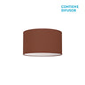 Plafón Nicole Chocolate Fabrilamp / Abrila 042983005 para techo