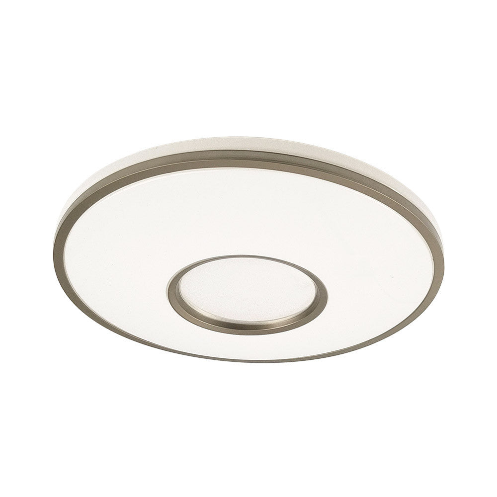 Plafón LED Perote Fabrilamp / Abrila con luz regulable y efecto cielo estrellado, Ref. 245384514