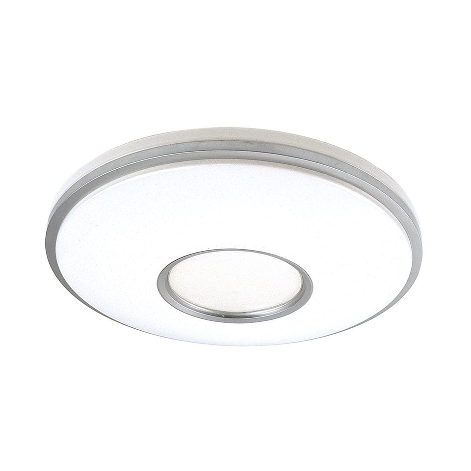 Perote Plafón LED Regulable Blanco y Plata Fabrilamp en TikTok