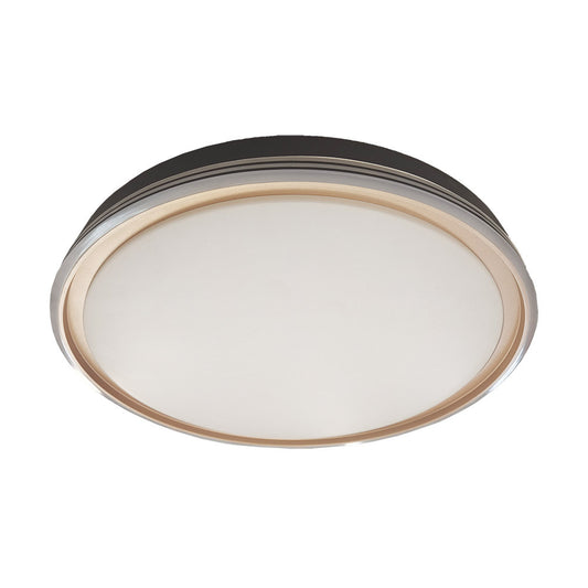 Plafón LED Picola Negro y Oro Fabrilamp / Abrila Ref. 219485016