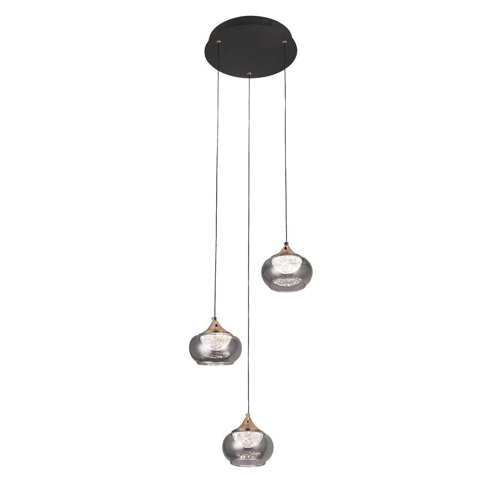 Plafón LED Pompeya Fabrilamp / Abrila regulable, ref. 234383009