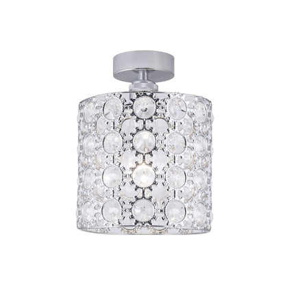 Medidas Plafón Rabat Cromado 1x60W E-27 Ref. 11064 AJP/Alemar - LuzGuru.com
