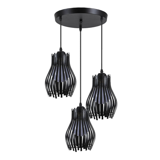 Ragusa plafón colgante Fabrilamp / Abrila, lámpara de techo industrial vintage, ref. 224483009