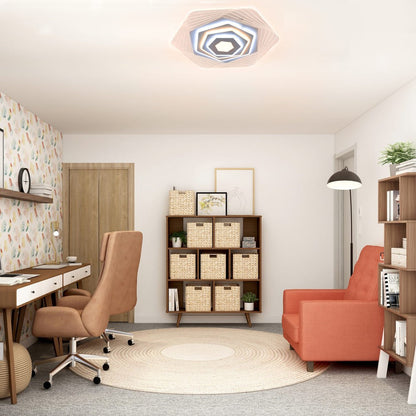 Luminaria moderna ideal para salón con control remoto