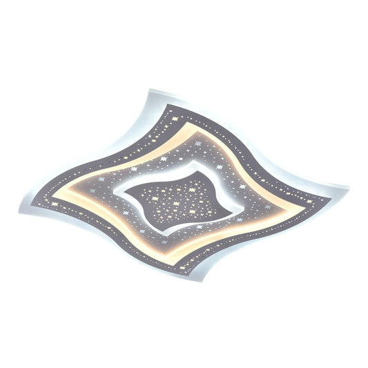 Plafón Lou fabricado en LED color blanco regulable