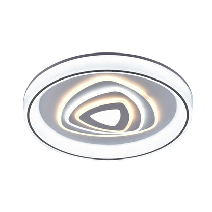 Plafón Saren fabricado con componentes duraderos, color blanco
