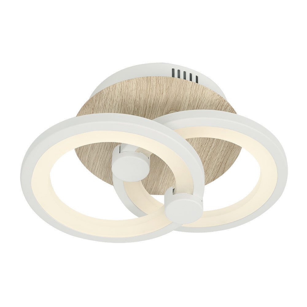 Plafón LED con temperatura de color ajustable (3000K-4000K-6500K)