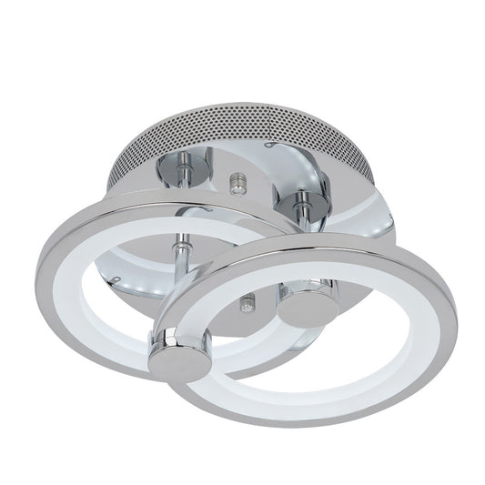 Sydney Plafón LED Cromo Fabrilamp / Abrila 155982020
