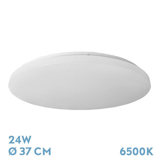 Plafón de Techo LED Tadeo 24 W Blanco Frío 37 cm Fabrilamp - vista principal | Fabrilamp / Abrila