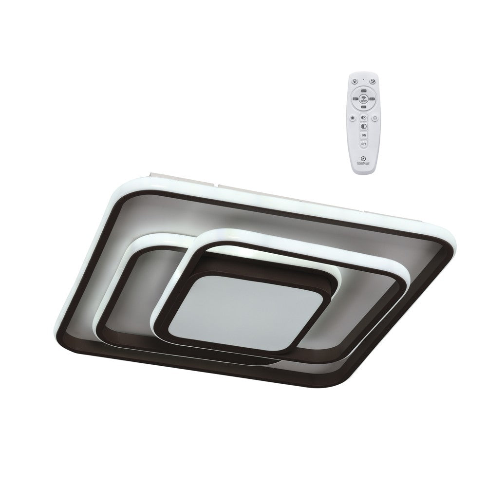 Plafón LED Cuadrado Elba CristalRecord 27-116-10-100