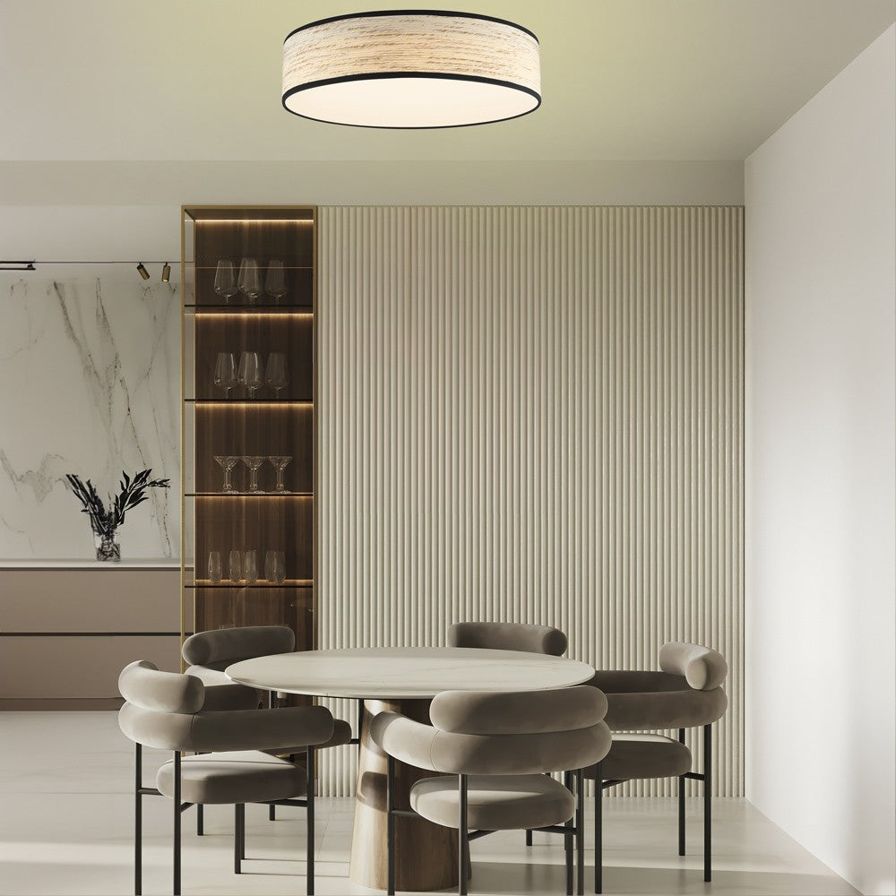 Plafón de techo LED con triple temperatura de color (3000-6000K)