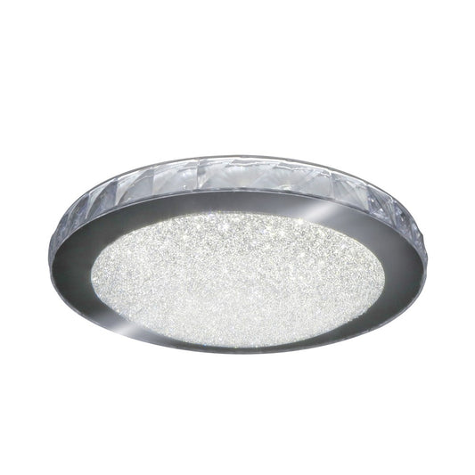 Plafón LED Milea Efecto Cristal Cromado CristalRecord 27-526-25-001