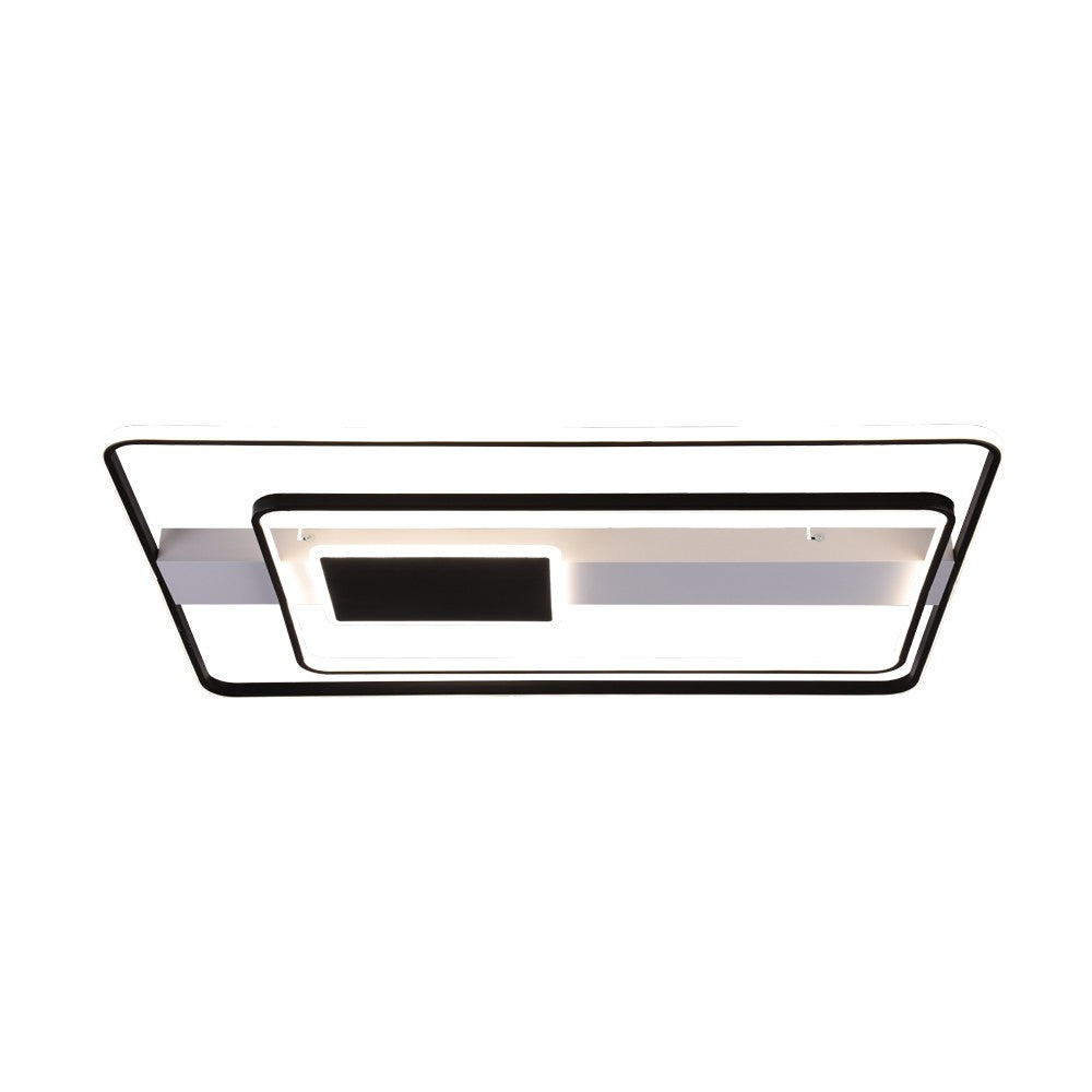 Luminaria de techo rectangular ideal para iluminar el salón con estilo
