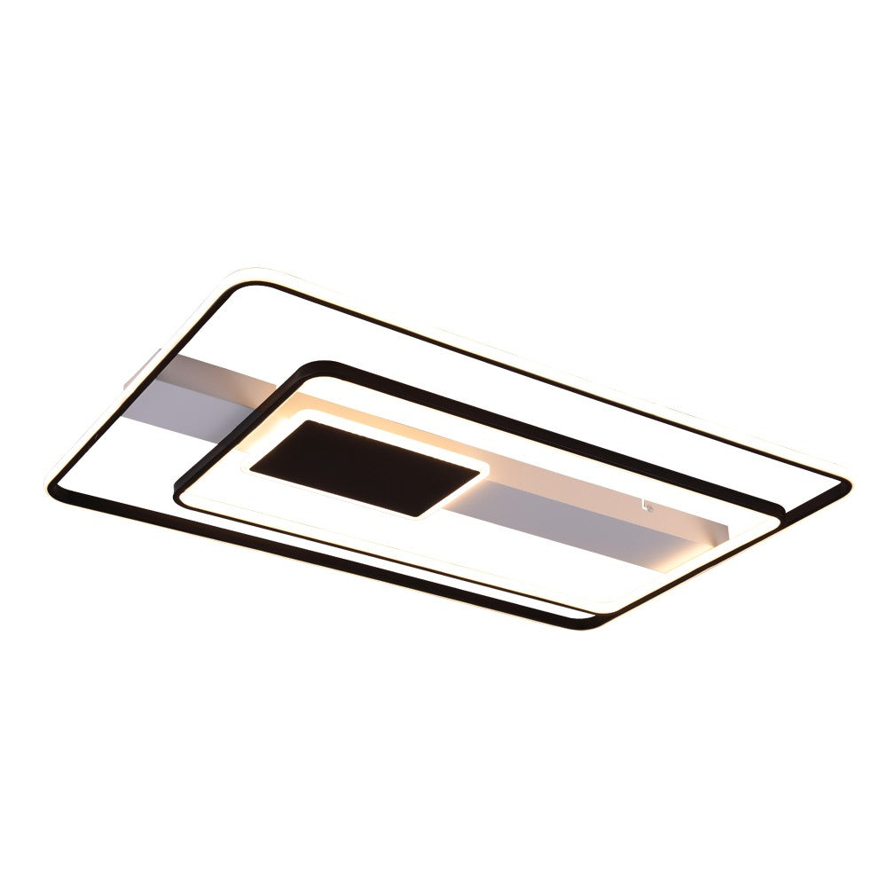 Plafón LED Pixy Regulable CristalRecord 29-081-12-244 para salones amplios