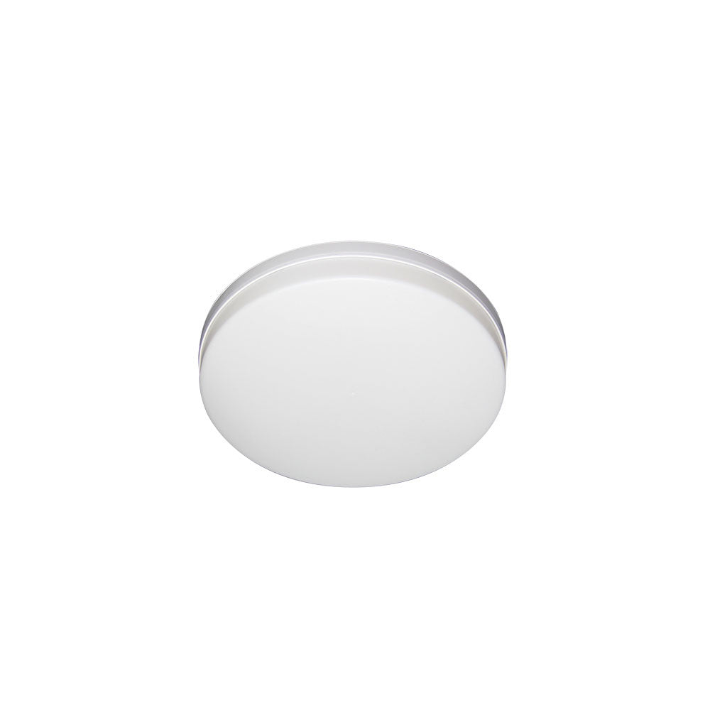 Plafón Trueno fabricado en Policarbonato color Blanco, iluminación LED
