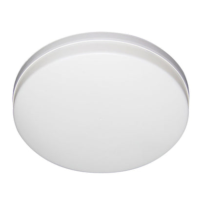 Plafón Trueno fabricado en Policarbonato color Blanco: Diseño minimalista y funcional.