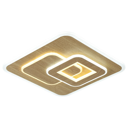 Plafón de Techo LED Tucker 40 cm CCT AJP Alemar - Madera | AJP / Alemar · Ref. 12330