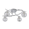 Plafón Techo Varanasi Cromo Fabrilamp / Abrila 154484020