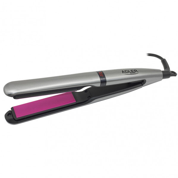 Plancha de pelo Fabrilamp / Abrila con placas de cerámica, modelo AD2319 - LUZGURÚ