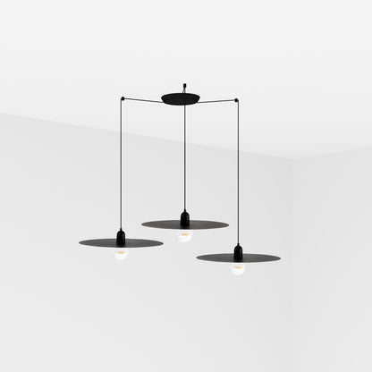 Colgante Moderno 6814 Negro – vista principal · Ref. 68145-3L
