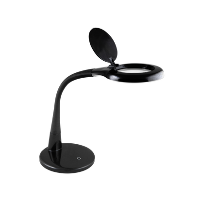 Flexo LED de Mesa Plath 8W con Lupa Táctil Fabrilamp - vista principal | Fabrilamp / Abrila · Ref. 205871009