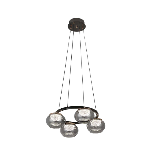 Lámpara Moderna Pompeya Negro – vista principal · Ref. 234394009