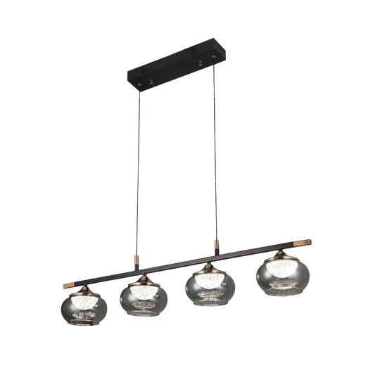 Lámpara Moderna Pompeya Negro – vista principal · Ref. 234384009