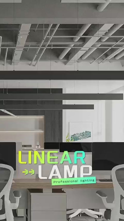 Video instalacion Luminaria Lineal LED Lineal CCT de Muñoz e Hijos (Lineal) en acabado Nogal para techo o colgante - Ref 171228.

