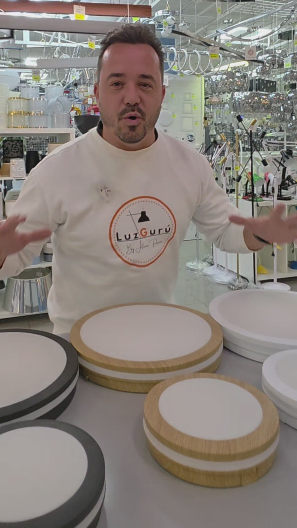 Plafón LED Exterior Oristan Negro 30cm - Regulable - ALEMAR - 11889