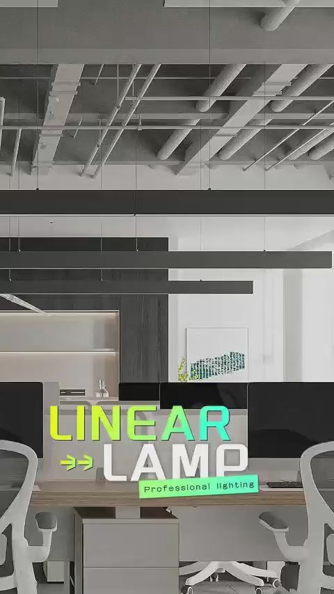 Video de instalacion de Luminaria Lineal LED Lineal CCT de Muñoz e Hijos (Lineal) en color Blanco para techo o colgante - Ref 171216.

