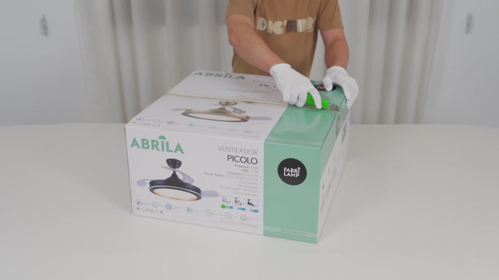 Silent DC Fan | Fabrilamp / Abrila Picolo | 106cm | Ref: 206491301 | LIGHTGURU 