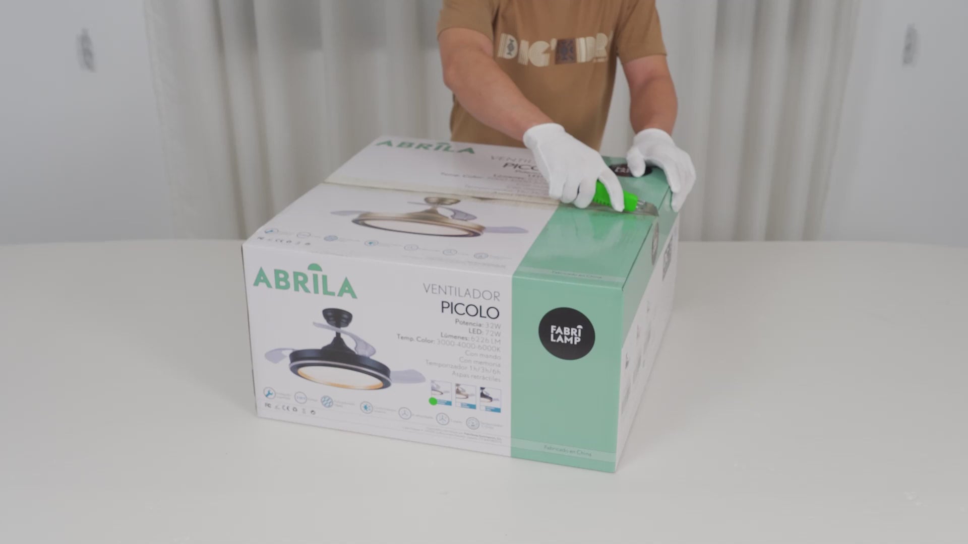 Silent DC Fan | Fabrilamp / Abrila Picolo | 106cm | Ref: 206491301 | LIGHTGURU 