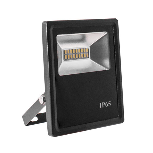Proyector LED Trent 10W IP65 Blanco Natural Negro Fabrilamp - vista principal | Fabrilamp / Abrila