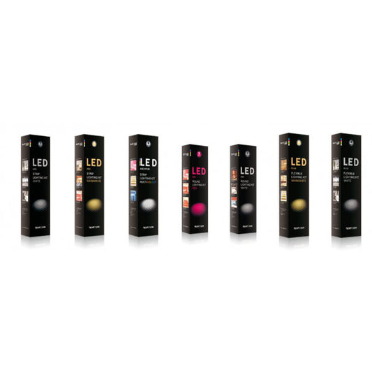 Kit de 4 Barras LED 30 cm 3W Blanco Natural Fabrilamp - vista principal | Fabrilamp / Abrila · Ref. 004010081