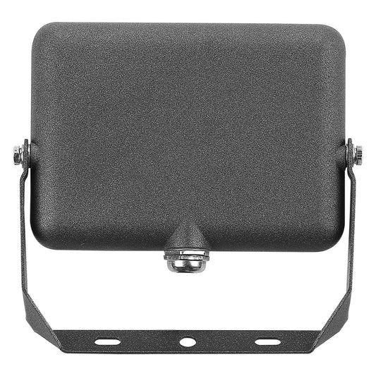 Proyector fabricado en aluminio fundido y cristal templado color gris