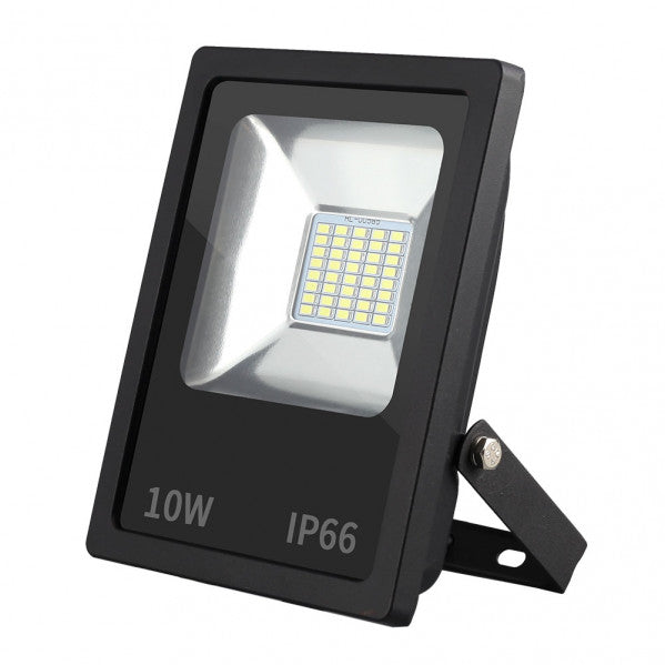 Proyector LED SMD Dacita 10W 6500K Negro 900lm 120º IP66 Fabrilamp