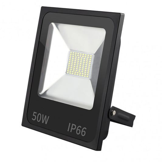 Proyector LED SMD Dacita 50W 6500K Negro 4500lm 120º IP66 Fabrilamp