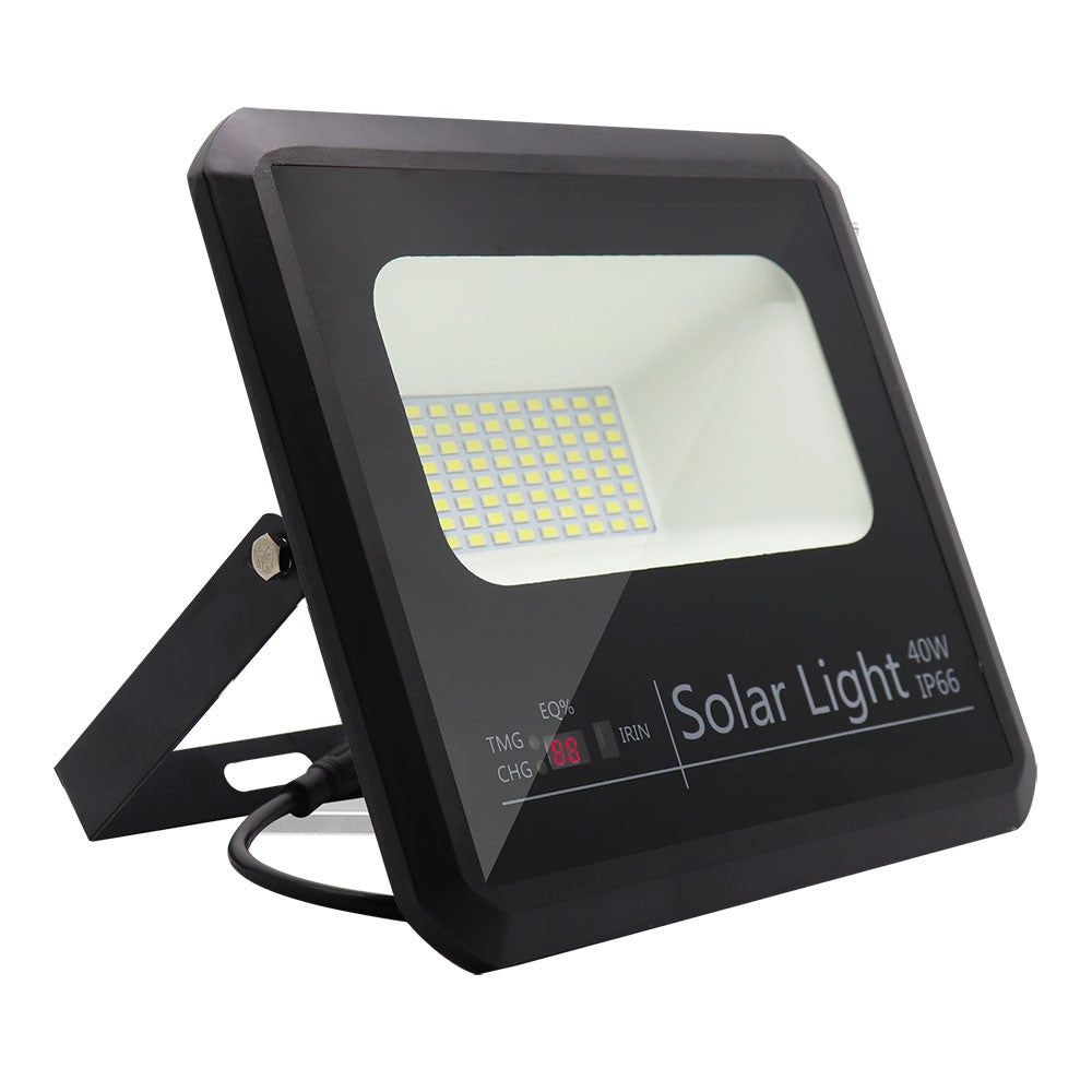 Proyector fabricado en Aluminio color Negro para exterior