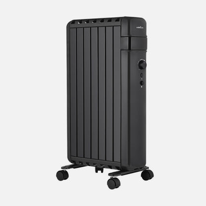 Radiador de Aceite Eléctrico Polonia 1500 W Negro 7 Elementos Fabrilamp - imagen 2 | Fabrilamp / Abrila