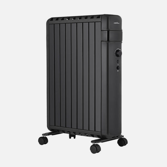 Radiador de Aceite Eléctrico Polonia 2000 W Negro 9 Elementos Fabrilamp - imagen 2 | Fabrilamp / Abrila