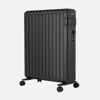 Radiador Polonia fabricado en Metal color Negro