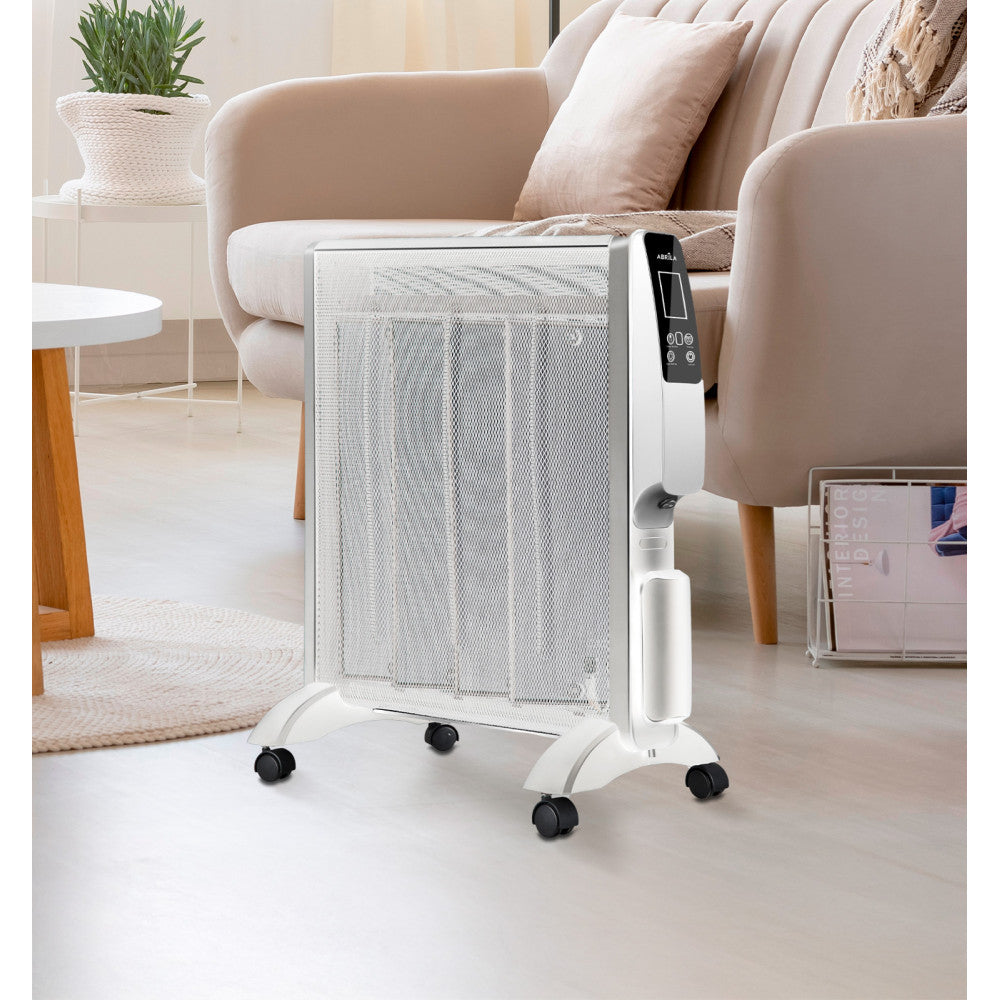 Radiador de mica con termostato regulable para un calor confortable