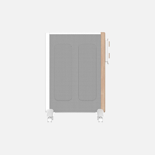Radiador de Mica Eléctrico Badin 1500W Blanco y Madera Fabrilamp - imagen 3 | Fabrilamp / Abrila