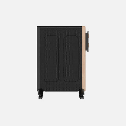 Radiador Eléctrico de Mica Badin 1500W Negro y Madera Fabrilamp - imagen 3 | Fabrilamp / Abrila