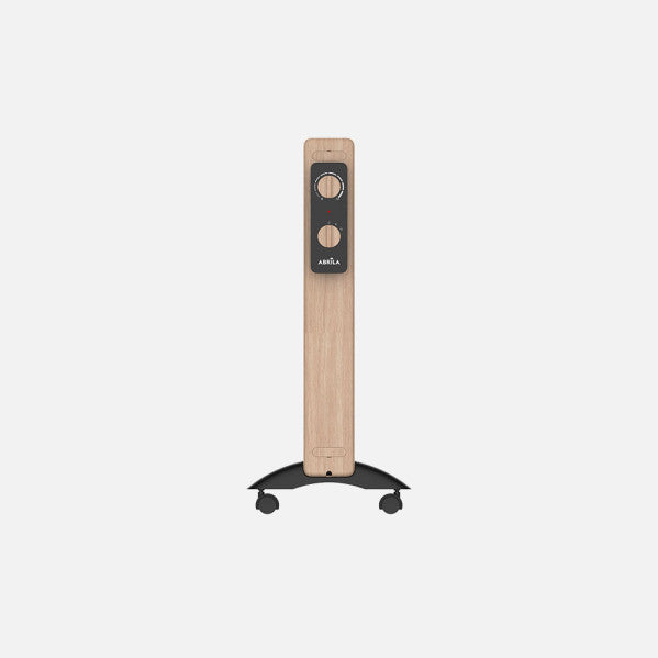 Radiador Eléctrico de Mica Badin 1500W Negro y Madera Fabrilamp - imagen 4 | Fabrilamp / Abrila