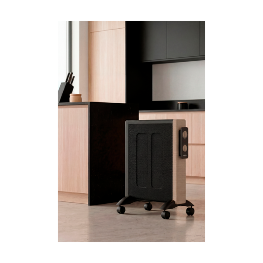 Radiadores de Mica Badin Negro/Madera – vista principal · Ref. 283122088